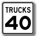 Truck Speed Limit